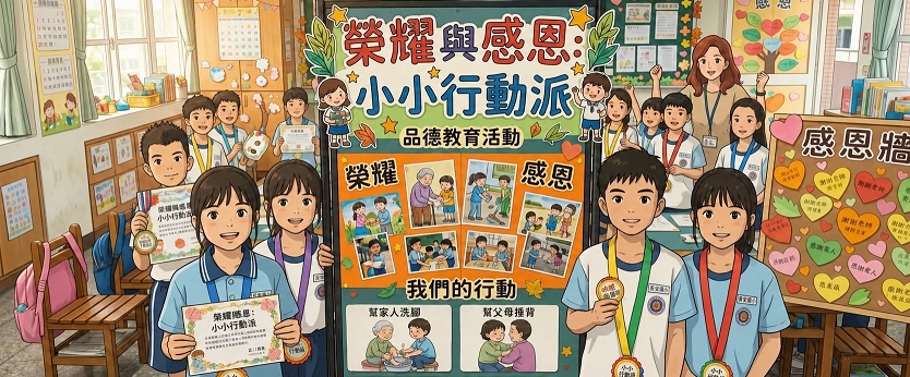 實踐品德教育最用心，教案全市【優等】我最讚!