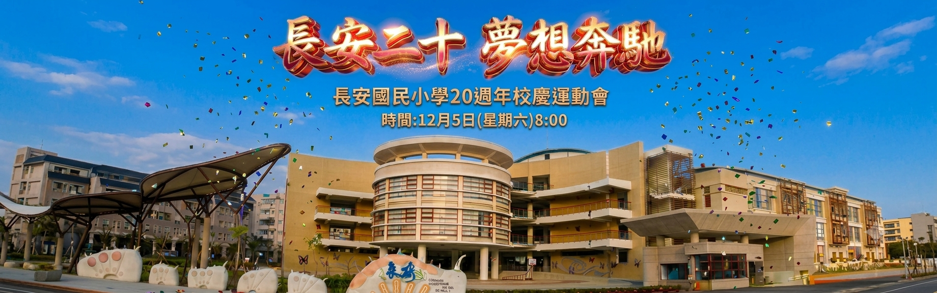 長安國小20週年校慶倒數計時